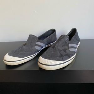 Coach slip on shoes
